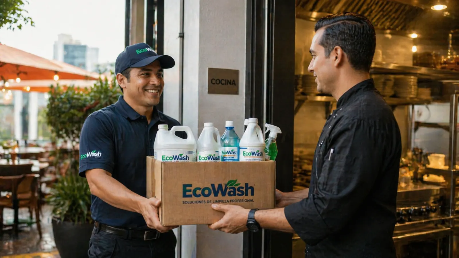 EcoWash — proveedor de productos de limpieza para negocios